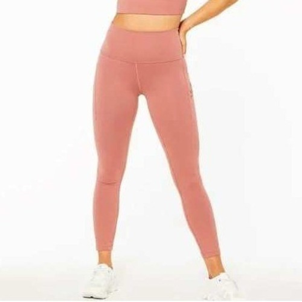 Lululemon Soul Cycle Wunder Train Tights Leggings High Rise Brier Rose Pink 2
